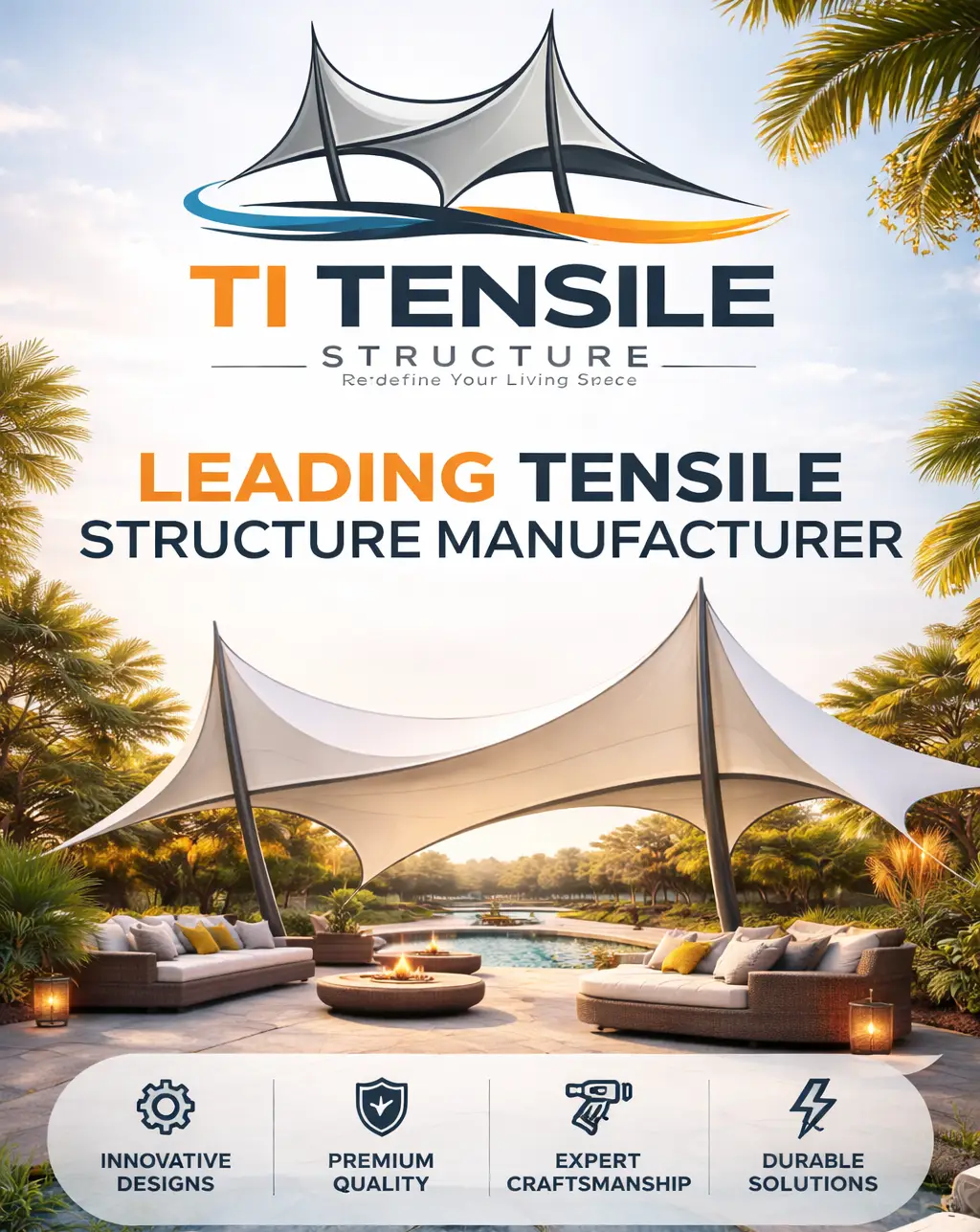 Tensile Structures Manufacturer